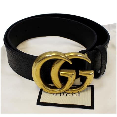 gucci leather belt with g buckle|Gucci double g belt women's.